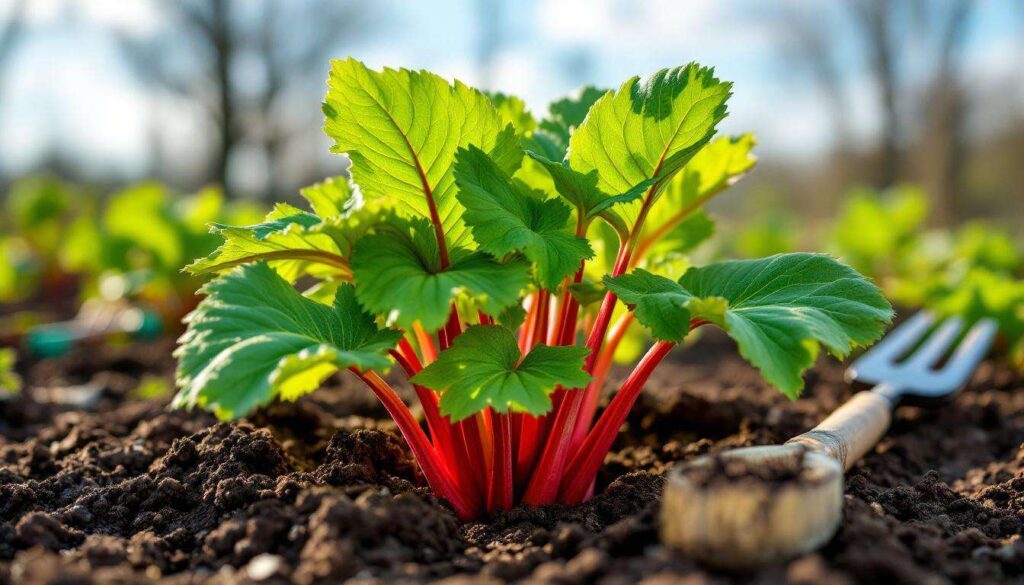 Rhabarber im März: Was Sie jetzt tun müssen, damit die Ernte ab April üppig ausfällt