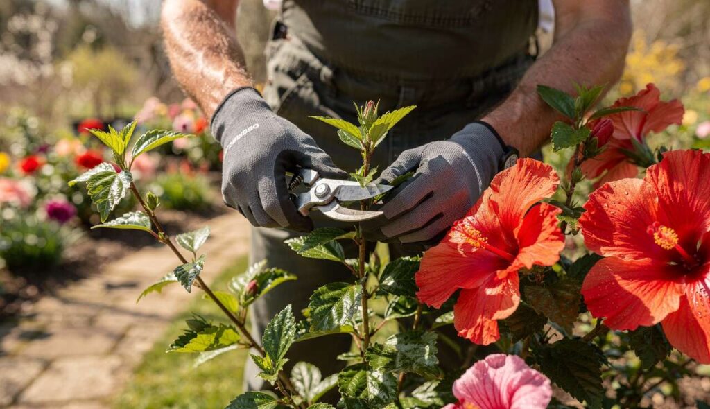 Hibiskus schneiden im März: Ein Fehler und die Blüte fällt komplett aus